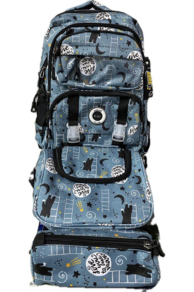 Astral Perfect 3-Piece Bag Nutrition Pencil Holder Elementary School Middle School High School University School Set