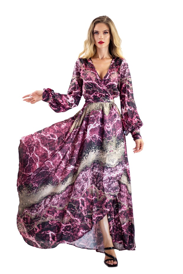 Rochie lunga Aureanne - 1