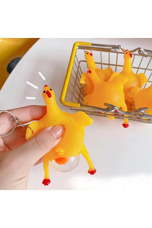 سلسلة مفاتيح الدجاجة المرحة - 3