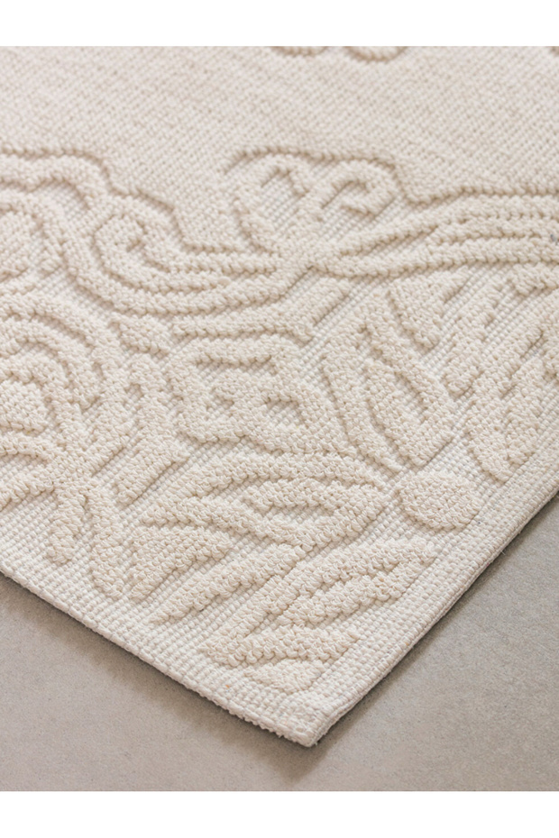 Lcw Homeekru Patterned Bath Mat Set of 2 - 2