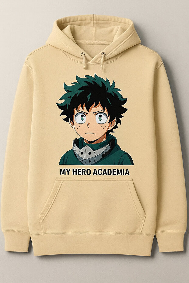سويت شيرت My Hero Academia 3 Yarn كبير الحجم للجنسين 👕 ✨ ”