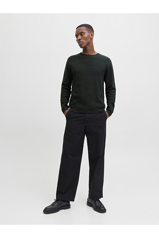 Strickpullover Einfarbig Strickpullover - 5