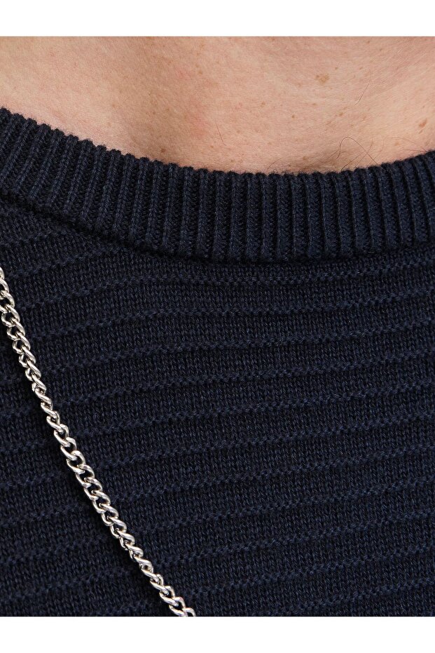 Strickpullover Einfarbig Strickpullover - 6