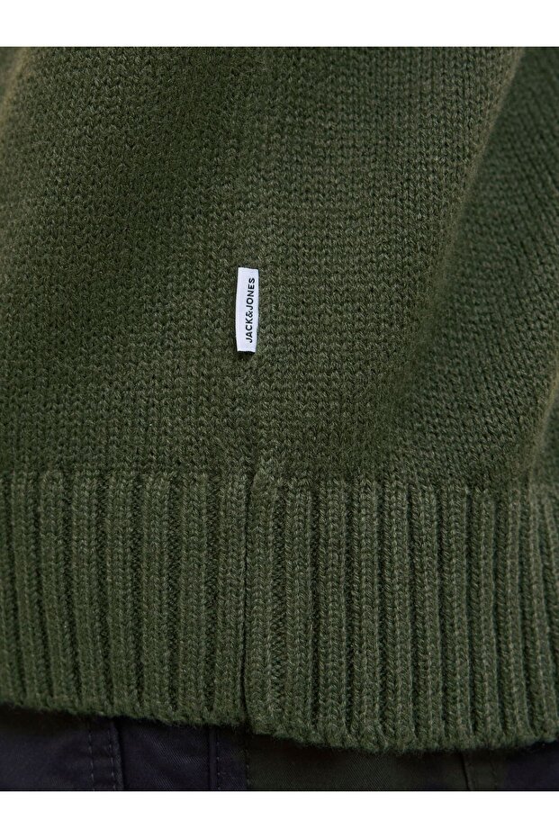 Strickpullover Einfarbig Strickpullover - 5