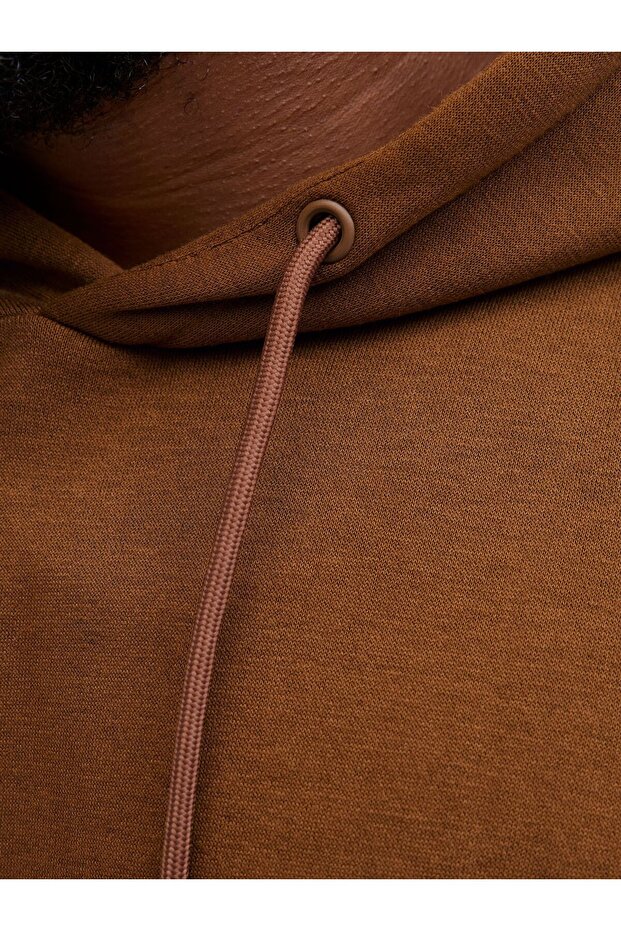 Kapuzenpullover Plus Size Einfarbig Kapuzenpullover - 6