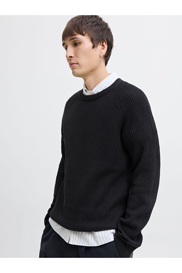 Strickpullover Einfarbig Strickpullover - 7