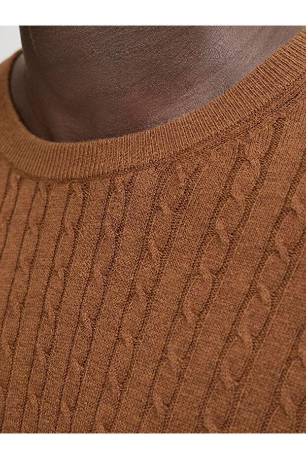 Strickpullover Einfarbig Strickpullover - 6