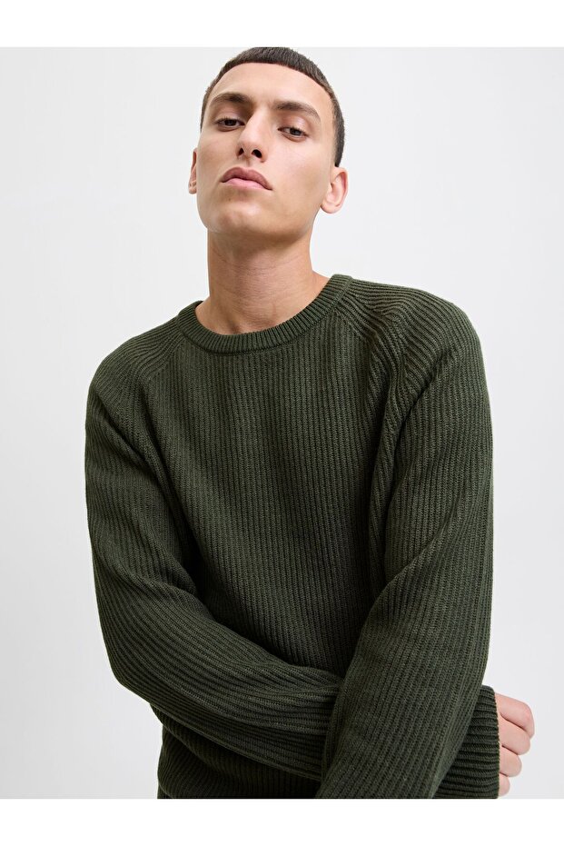 Strickpullover Einfarbig Strickpullover - 7