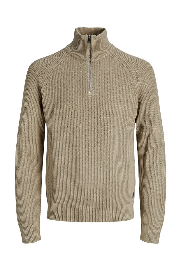 Strickpullover Einfarbig Strickpullover - 2