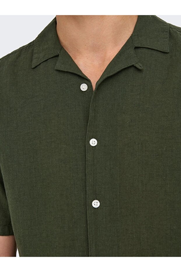 Hemd ONSCAIDEN Leinen Hemd - 7