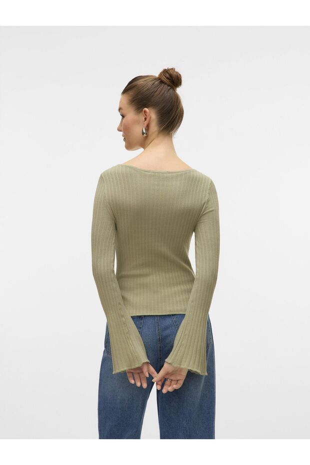 Strickpullover AWSINKA Gestricktes Oberteil - 3