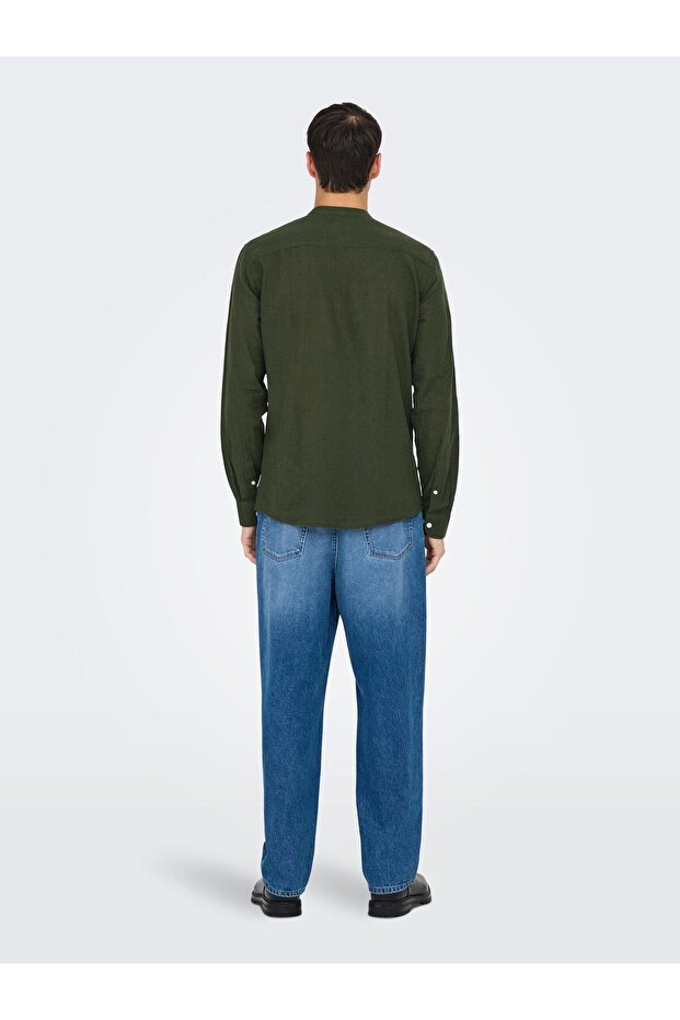 Hemd ONSCAIDEN Leinen Hemd - 4