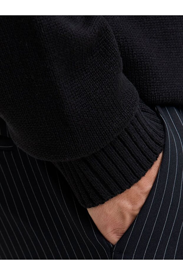 Strickpullover Einfarbig Strickpullover - 6