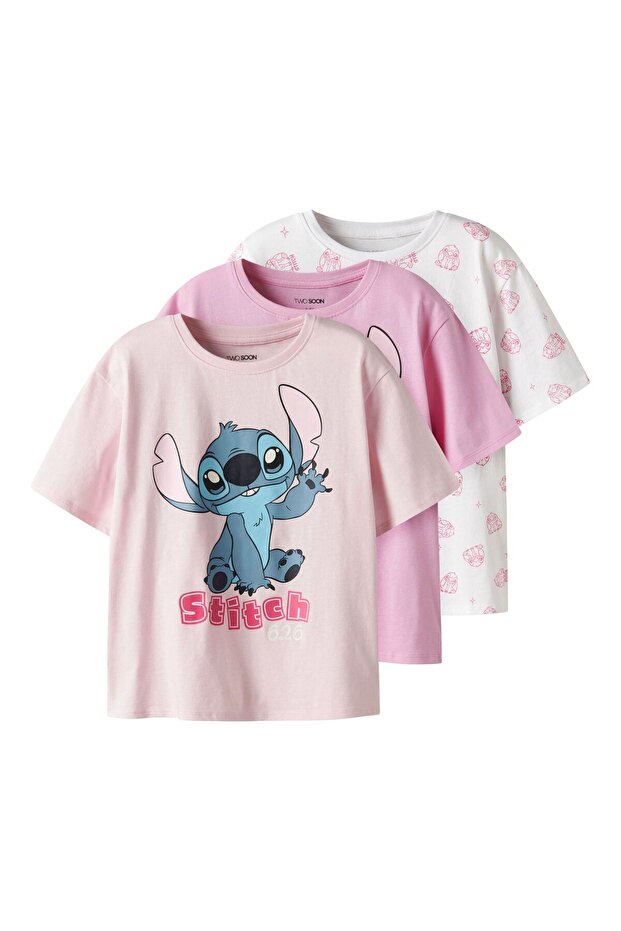 Trička 3er-Pack Stitch - 2
