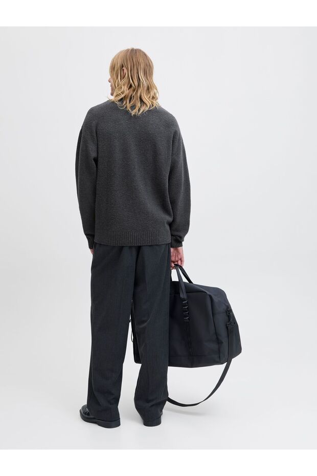 Strickpullover Einfarbig Strickpullover - 3