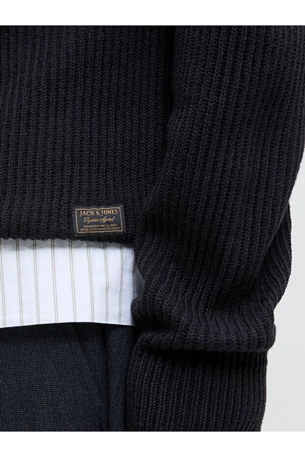 Strickpullover Einfarbig Strickpullover - 5