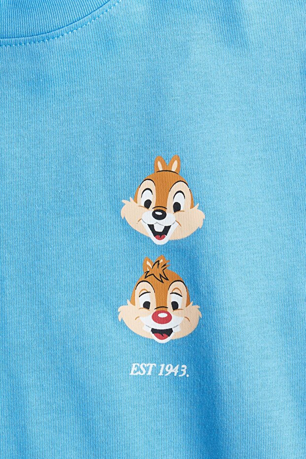 Baskılı Oversize Tişört - 3