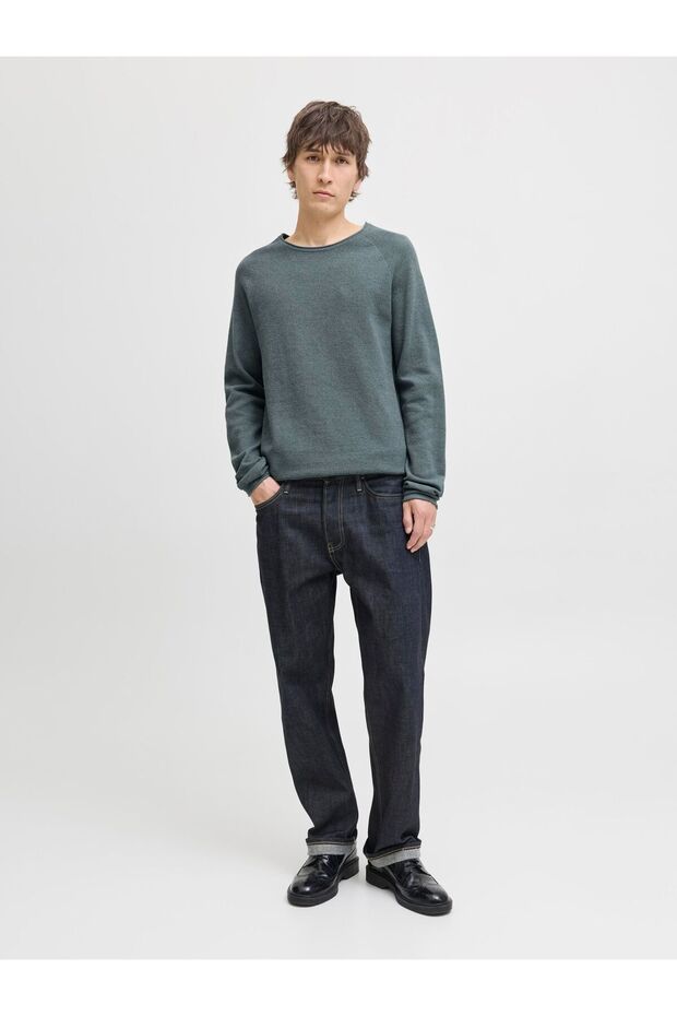 Strickpullover Einfarbig Strickpullover - 4