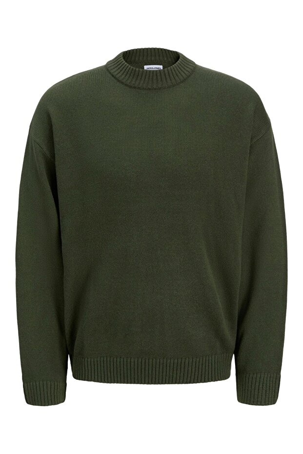 Strickpullover Einfarbig Strickpullover - 2