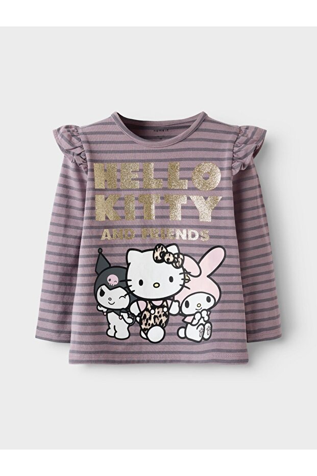 Oberteil mit langen Ärmeln Hello Kitty - 1