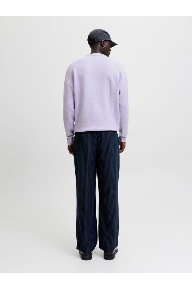Strickpullover Einfarbig Strickpullover - 3