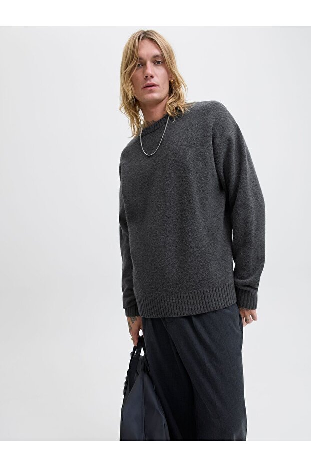 Strickpullover Einfarbig Strickpullover - 7