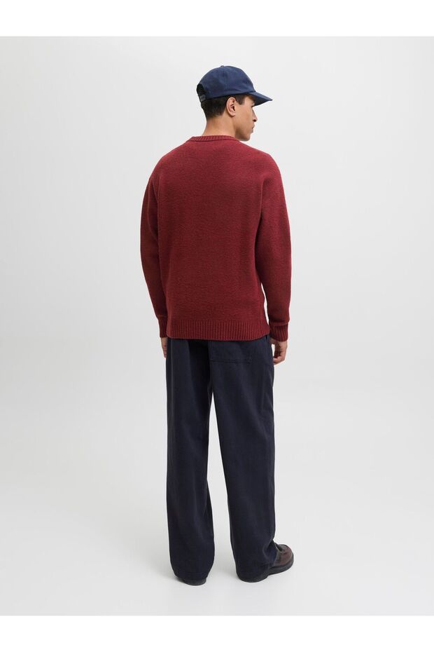 Strickpullover Einfarbig Strickpullover - 3