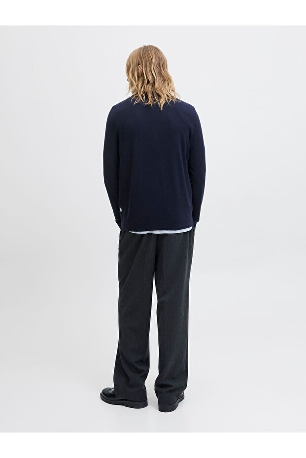 Strickpullover Einfarbig Strickpullover - 3