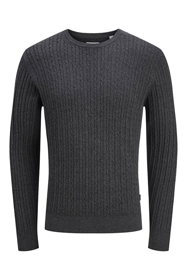 Strickpullover Einfarbig Strickpullover - 2