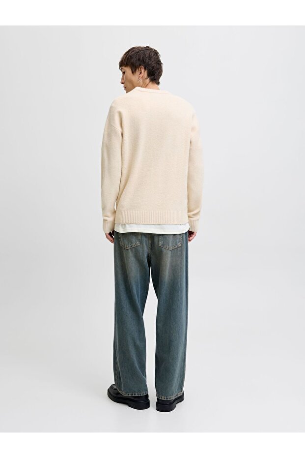 Strickpullover Einfarbig Strickpullover - 3