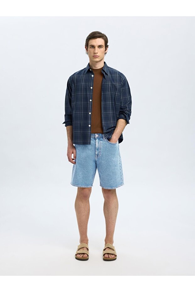 Jeansshorts Hellblaue - 4