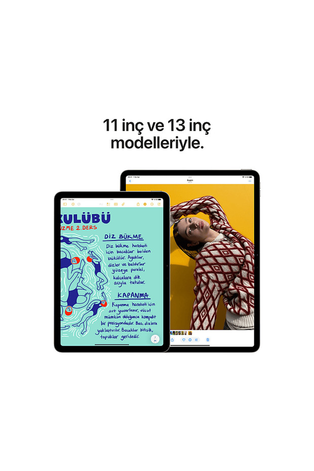 13 inç iPad Air M3 Wi-Fi + Cellular 256 GB Tablet Yıldız Işığı (MCJ74TU/A) - 3