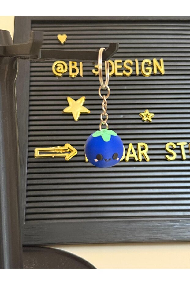 Blueberry Cute Keychain Bag Ornament