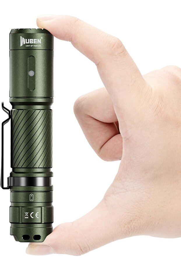 C3 Flashlight Rechargeable 1200 Lumen LED Torch Light