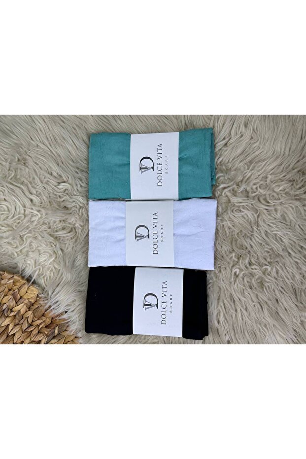 3Triple Bamboo Crash Shawl