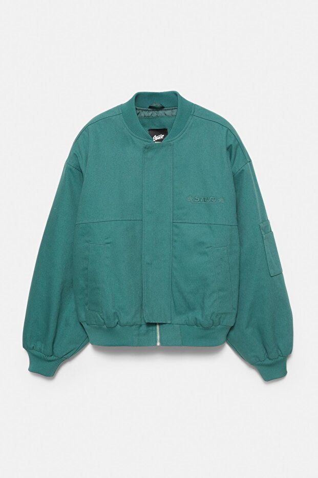 Pamuklu bomber ceket - 5