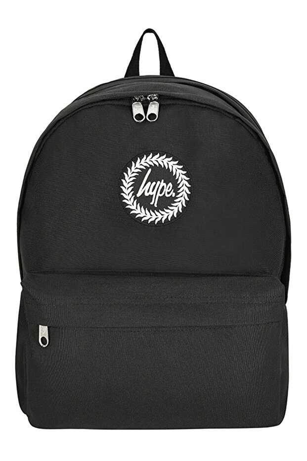 Hype Black Three-Eye Casual Backpack (Women'S/Men's) - 25400
