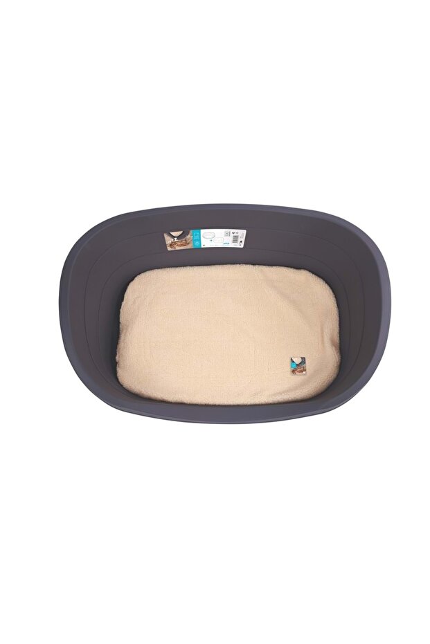 JAVA PLASTİK KÖPEK YATAĞI+MİNDER (XL) - 1