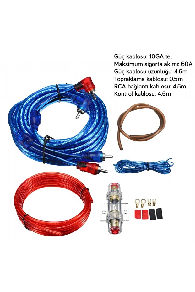 Amfi Kablo Tesisat Montaj Seti 8-GA Kit (Anfi) TP X9 4800003-1 - 2
