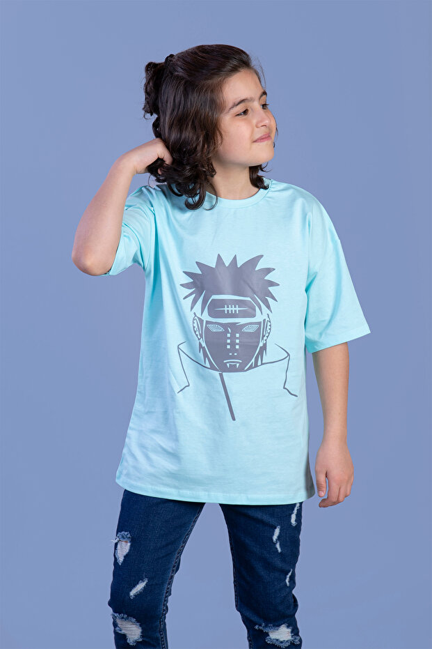 Unisex Kids' T-shirt with Reflective Print