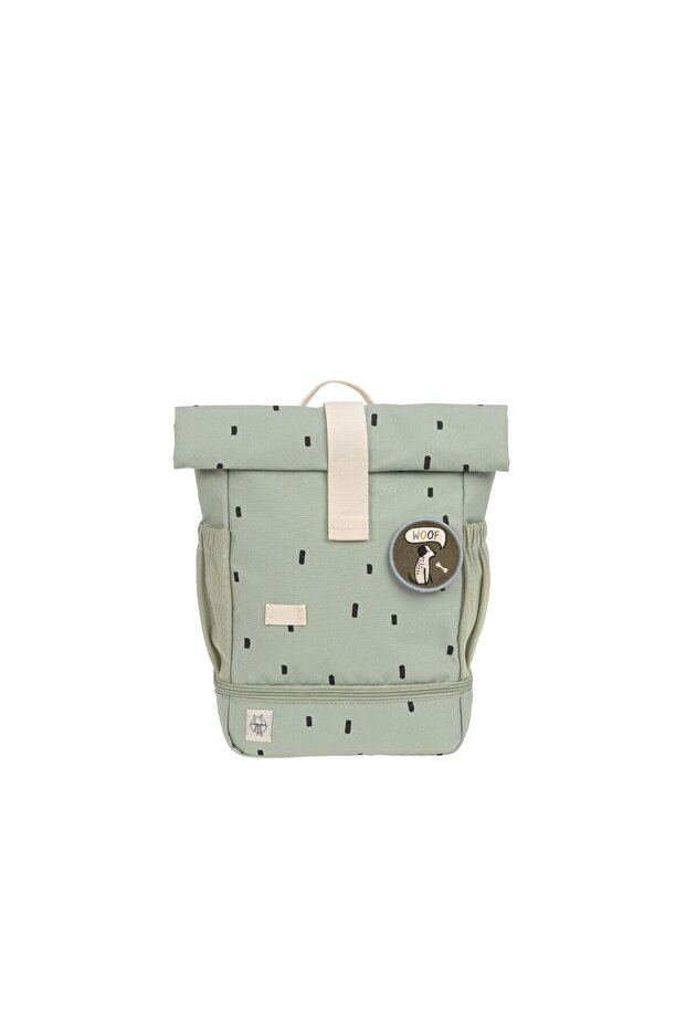 Rucsac mini Rolltop Happy Prints Light Olive - 3