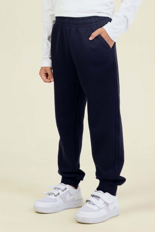 Children's Navy Blue Sweatpants | Comfortable and Flexible Fabric – for Daily and Sports Use