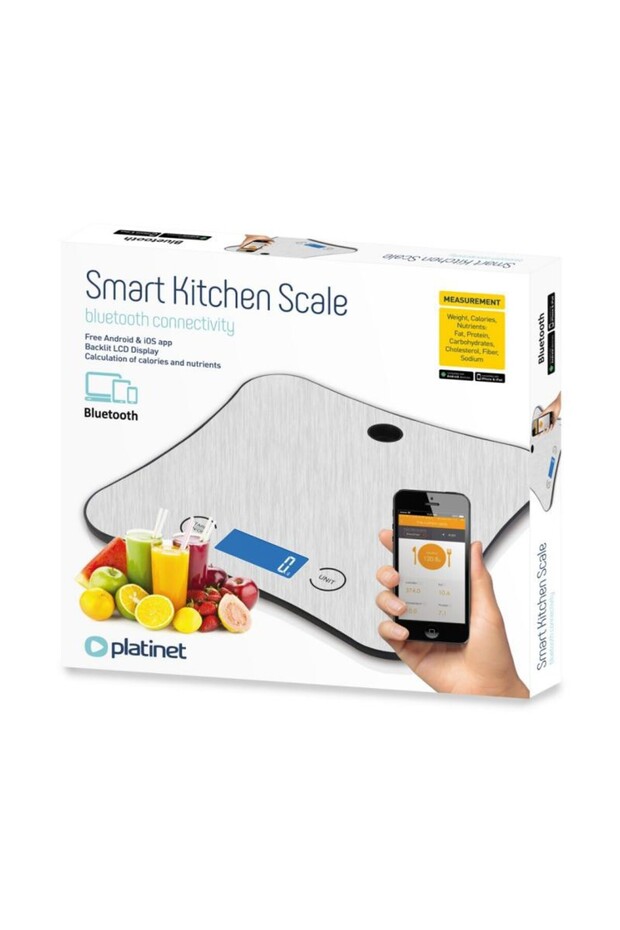 Smart kitchen scale with Bluetooth connection - - 3