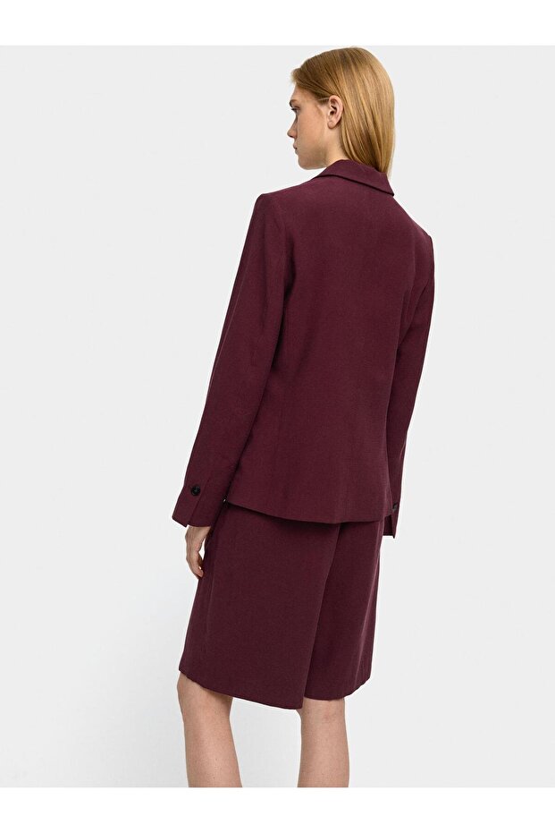 Pileli Bermuda Şort - 3