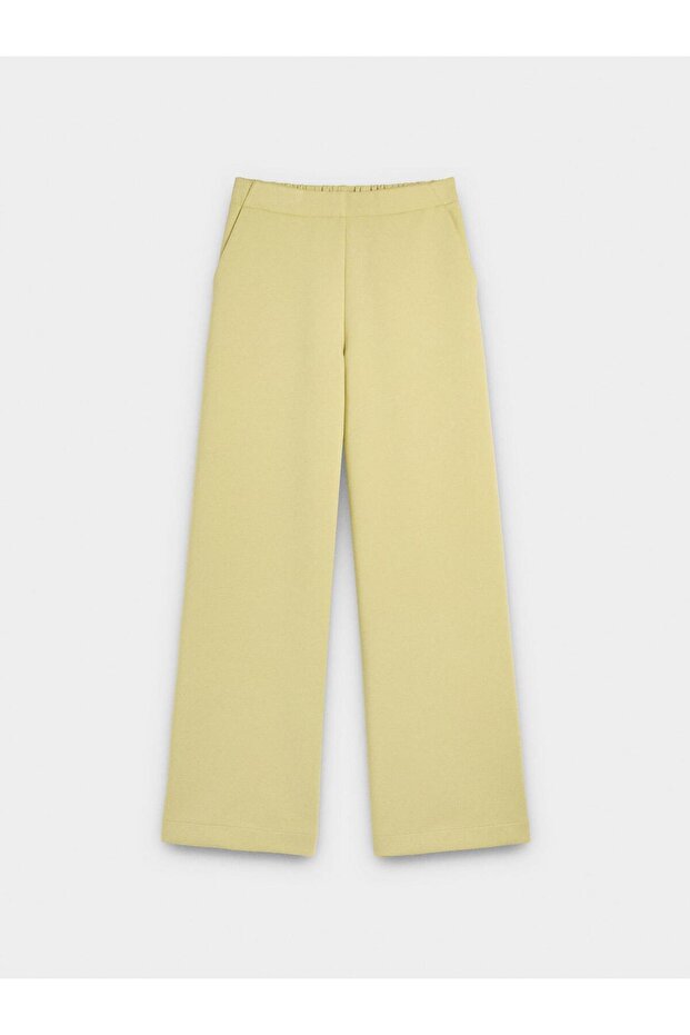 Elastik Bel Pamuk İçerikli Pantolon - 6