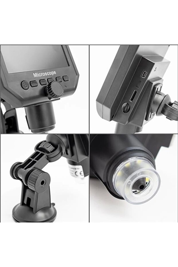 PM-18798 4.3'' LCD Ekranlı 3.6 MP Taşınabilir HD Dijital Mikroskop - 3
