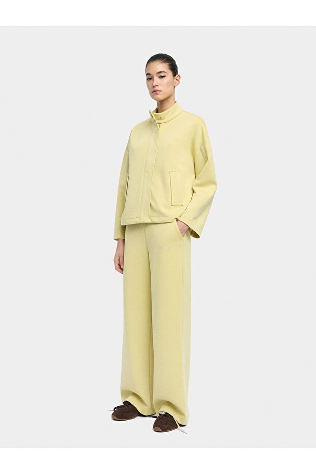 Elastik Bel Pamuk İçerikli Pantolon - 1