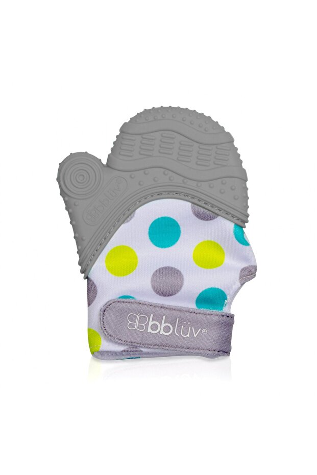 Teething glove Glüv Grey - 1