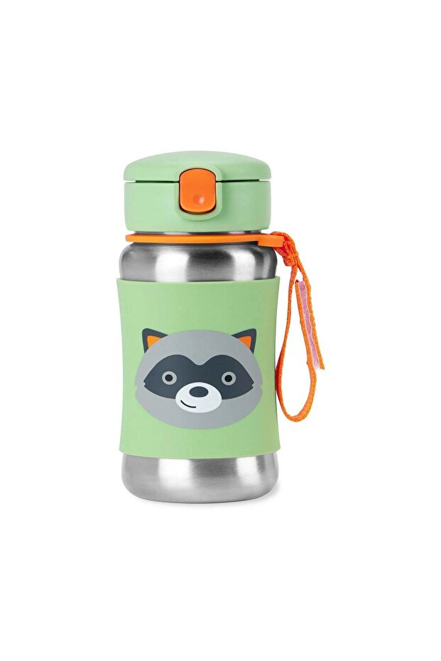 Zoo Stainless Steel Water Bowl Raccoon