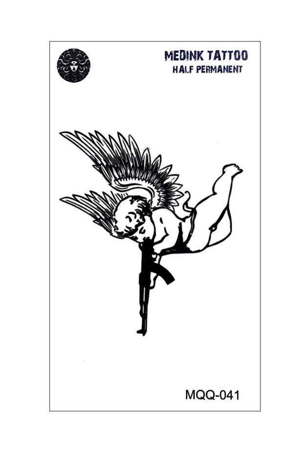 EROS AŞK MELEĞİ KOL BİLEK VUCUT GEÇİCİ DÖVME - 3